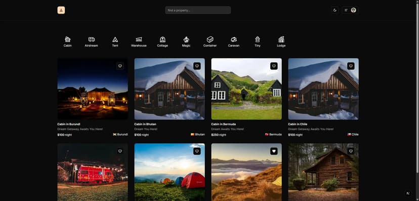 Next Airbnb clone
